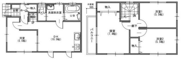 間取図