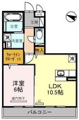 ウィスタリア　Ｇの間取図