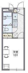 レオパレス千秋の間取図