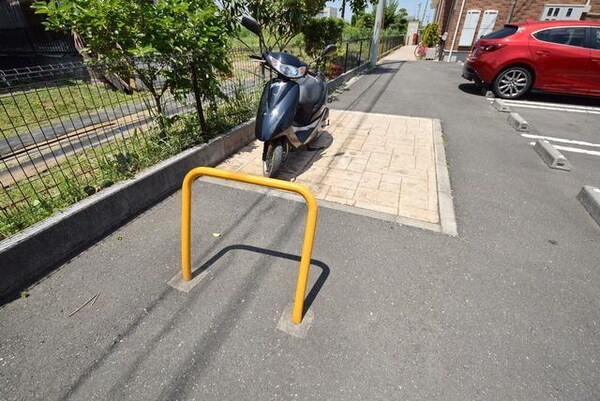 共有部分(バイク置場)