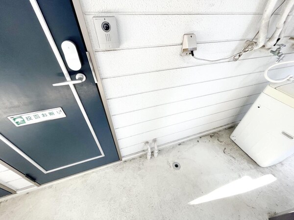 設備(洗濯機置き場)
