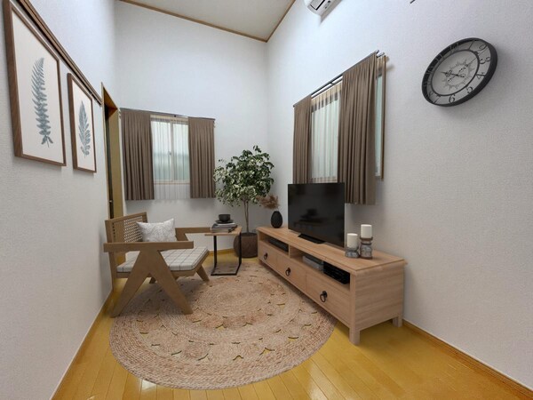 リビング・居室(※家具家電は物件に付帯しません。)