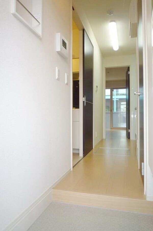 玄関(人感センサーライト付き)