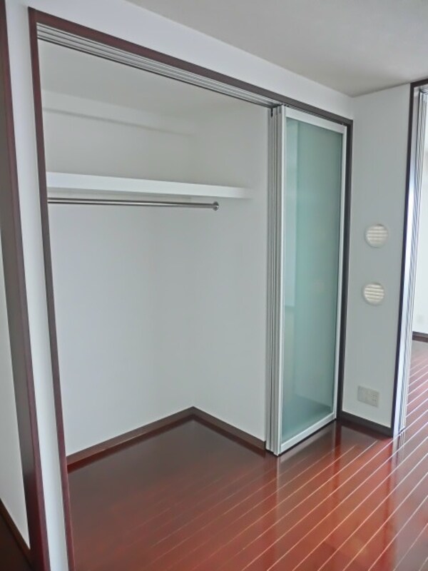 設備(大容量クローゼットです)