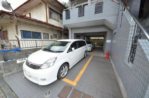 駐車場(♪敷地内駐車場♪)
