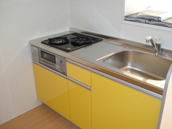 キッチン(ガス2口グリル付)