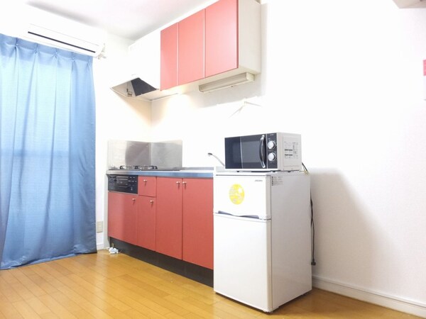 キッチン(３口ガスコンロ仕様のお部屋です。)