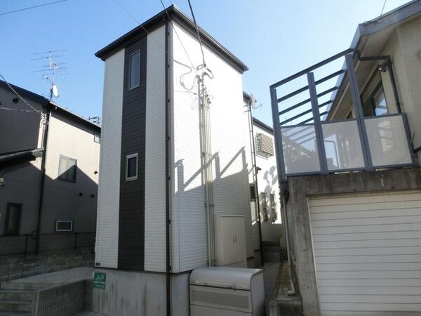 外観(全室角部屋２面採光。)