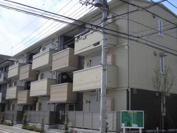 外観(オートロック完備のアパートです。)