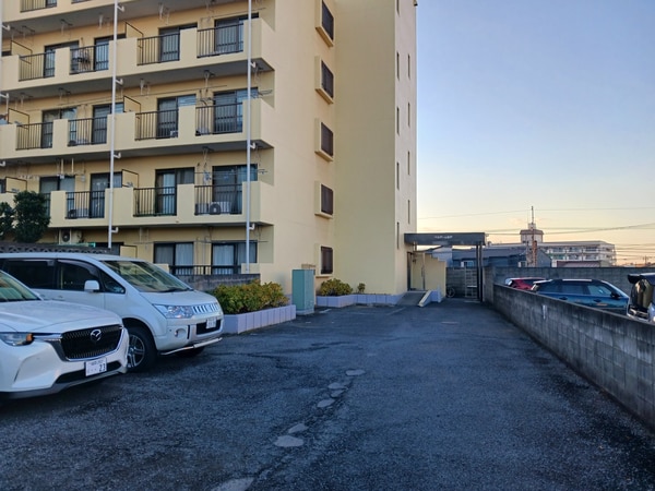 庭(駐車場)