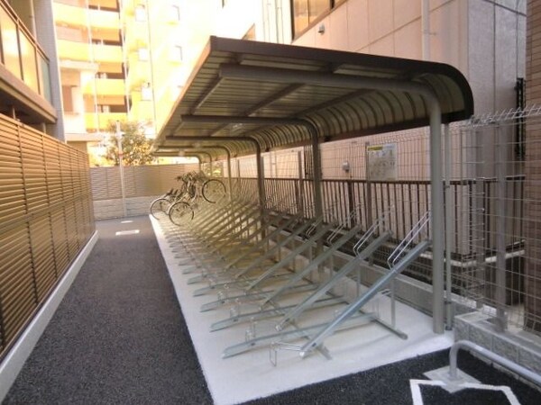 共有部分(駐輪場です)