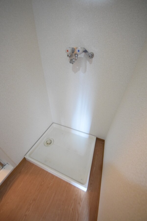 設備(室内洗濯機置場です)