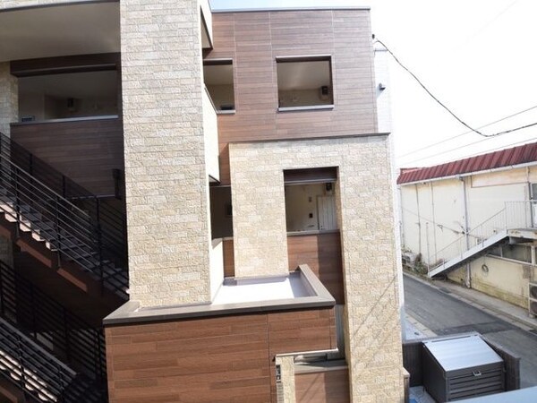 眺望(同タイプの建物が並んで建ってます)