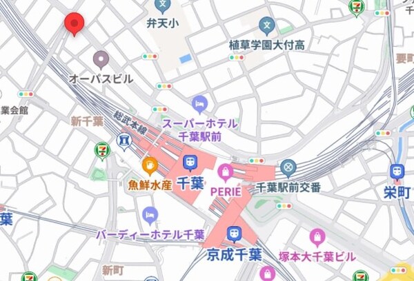 地図(ご来店お待ちしております！043-221-3600)