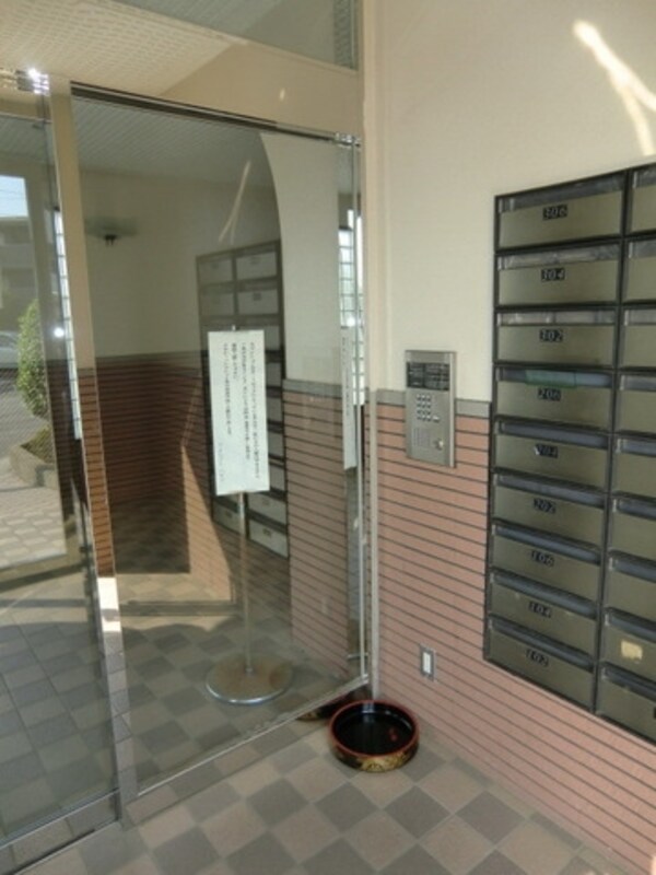 共有部分(安心のオートロック対応です)