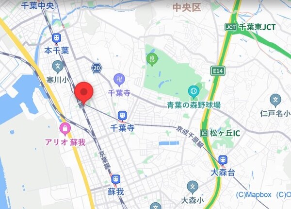 地図(お気軽にご来店ください)