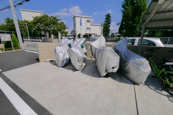 共有部分(バイク置場)
