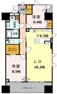 ロイヤルパークスシーサー南千住の間取図