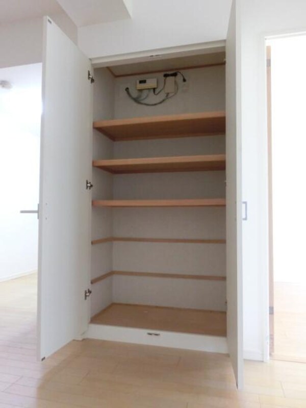 設備(充実収納スペース)