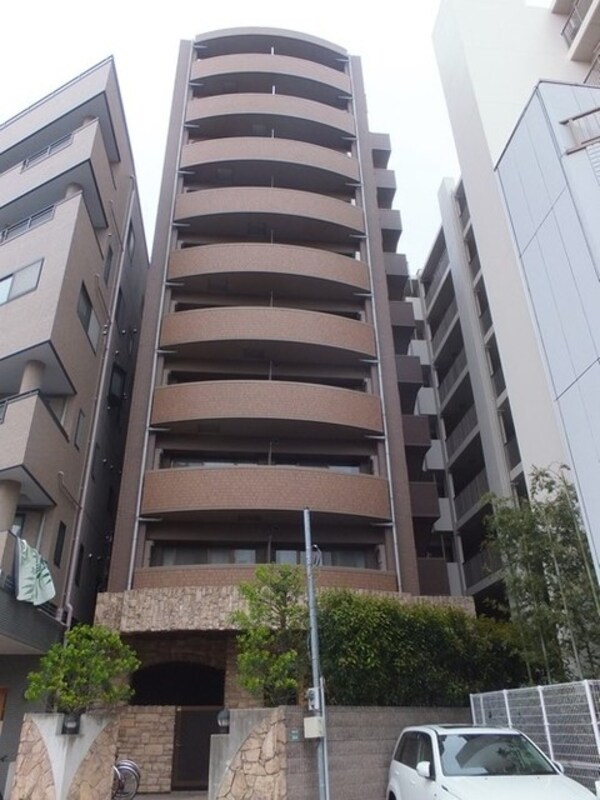 外観(外観タイル張りのマンション)