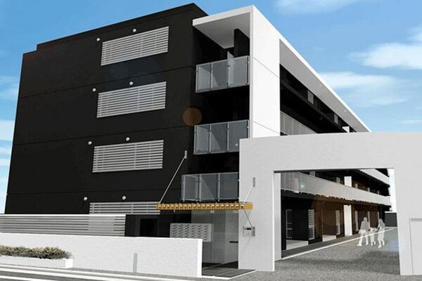 外観(閑静な住宅街にある低層マンション)