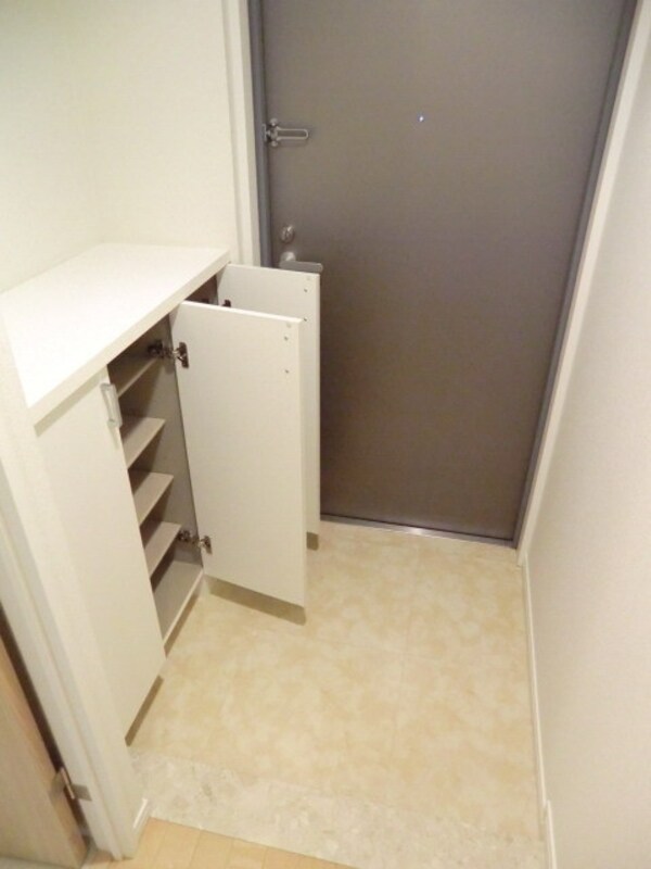 玄関(シューズボックス完備)