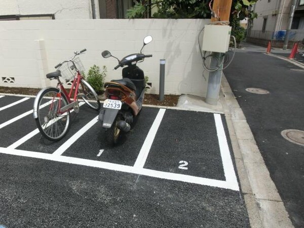 共有部分(バイク置場)