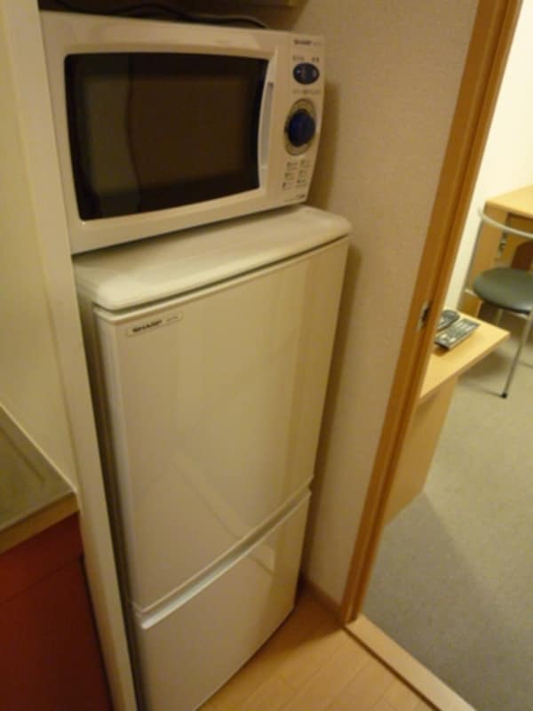 設備(★電子レンジと冷蔵庫★)