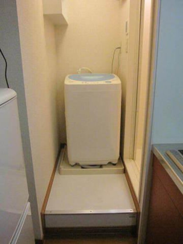 設備(★洗濯機の上には棚が付いてます★)