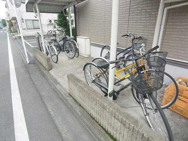 共有部分(☆自転車はここへ☆)