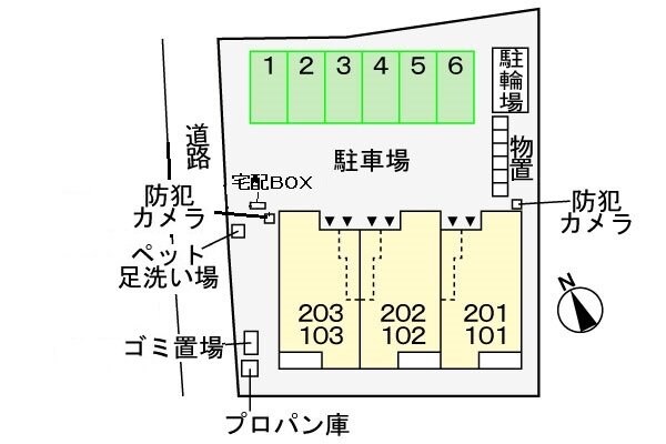 駐車場(間取図)