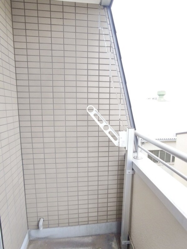 設備(♪洗濯物はこちらに♪)