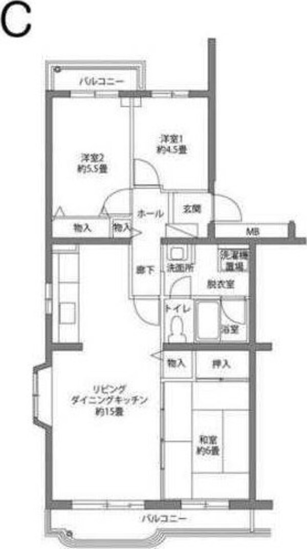 間取図(平面図)