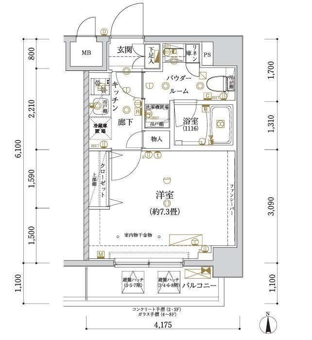 間取図