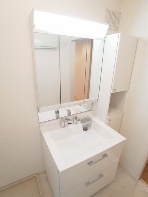 洗面(★お掃除らくらくシャワー水栓★)