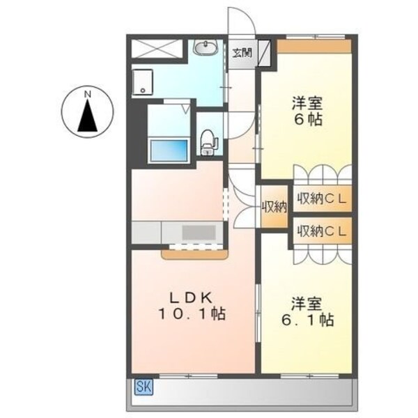 間取図(平面図)