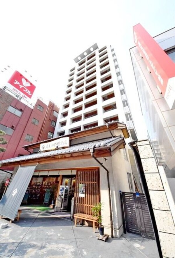外観(市川駅徒歩2分オートロック付きマンション)