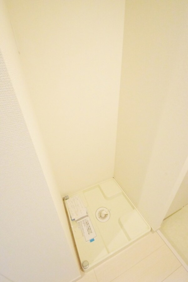 設備(室内洗濯機置き場)