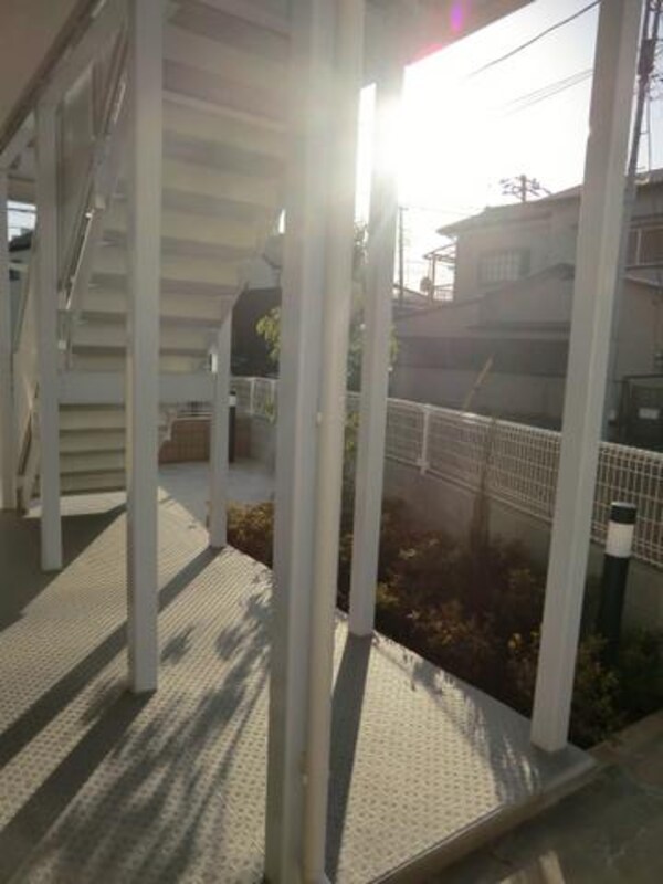 駐車場(自転車置き場です)