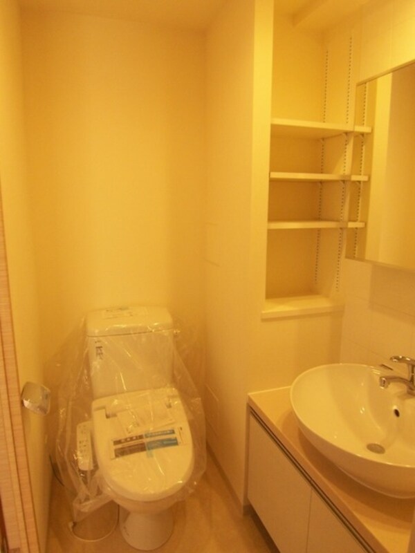 トイレ(Dタイプ2011年1月撮影 同タイプ1004号室の写真です。)