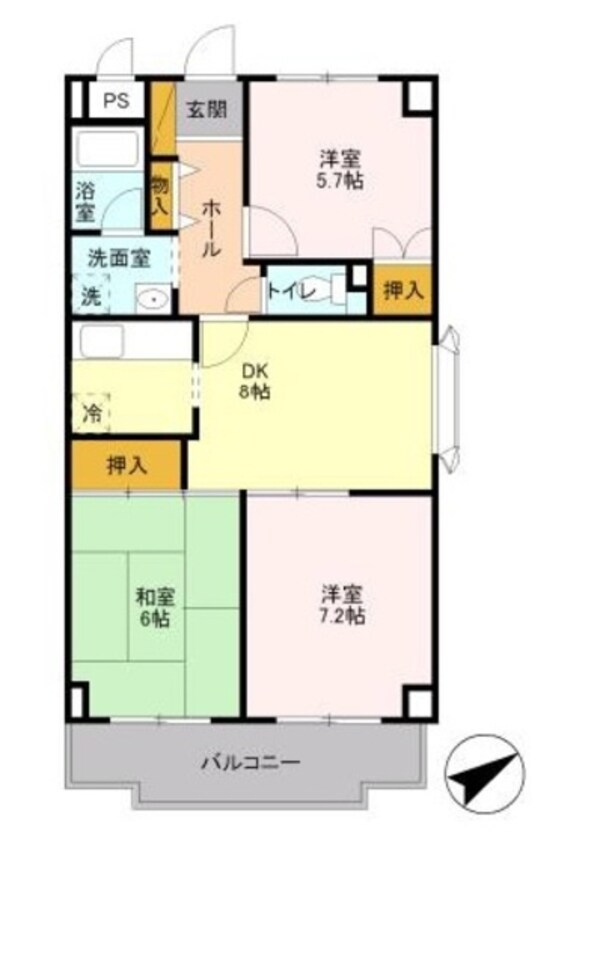 間取図(平面図)