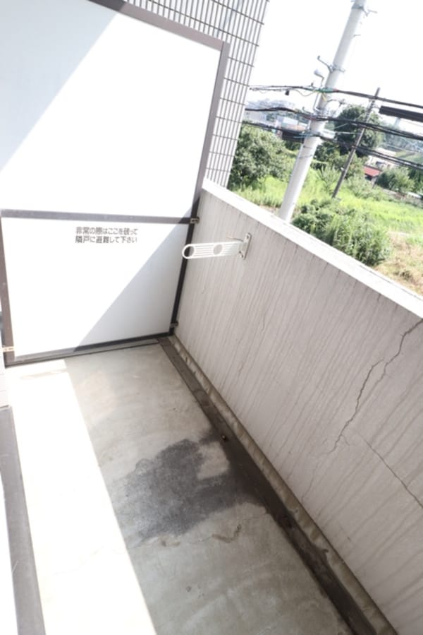 バルコニー(※別部屋参考写真です)