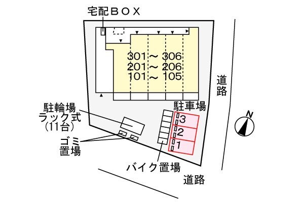 駐車場(間取図)