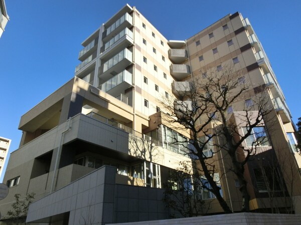 外観(日当たりの良いタイル張りの外観)