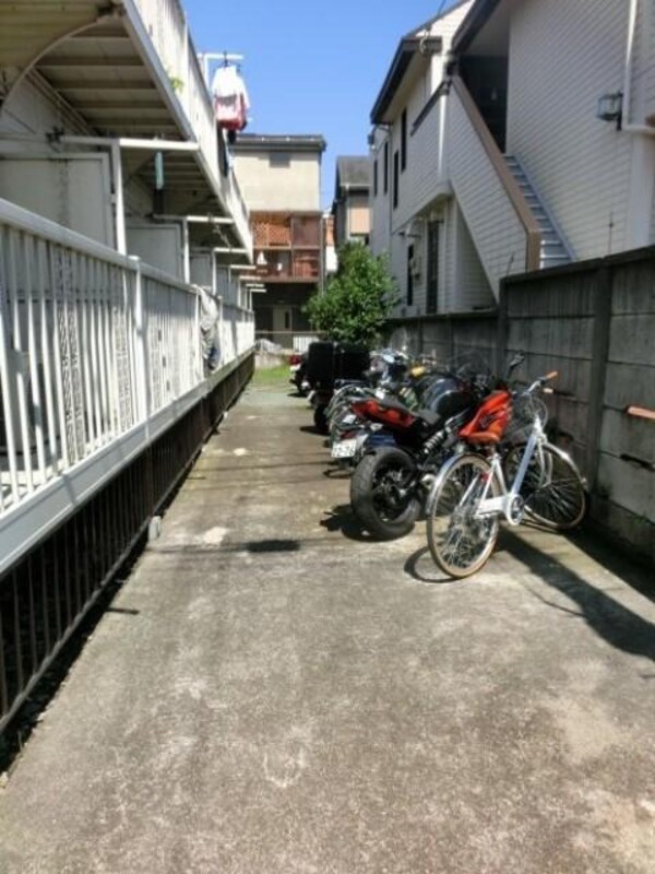 庭(★自転車置き場★)