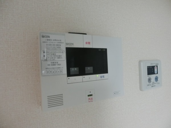 設備(SECOM入ってます。)