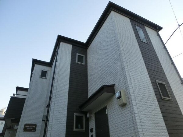 外観(全室角部屋２面採光。)