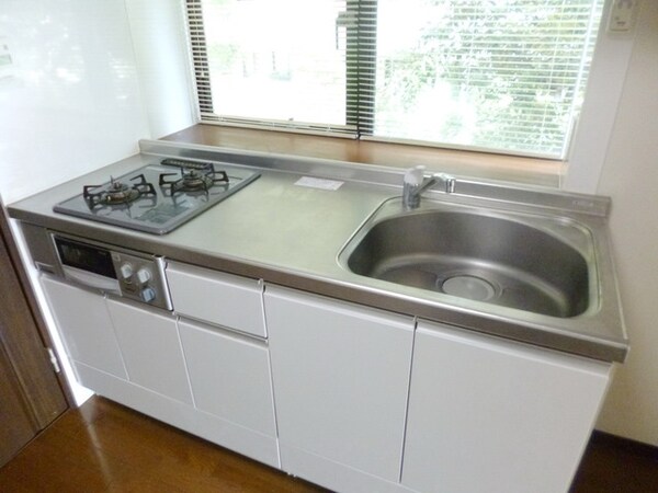 キッチン(★グリル付き２口ガスコンロ付きキッチン★)