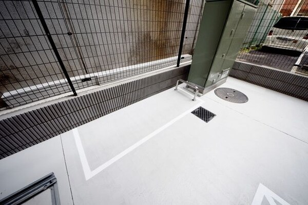 共有部分(バイク置場)