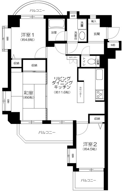 間取図